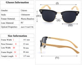 Sunglasses - Clubmaster Wooden Sunglasses