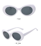 Kurt Cobain white sunglasses
