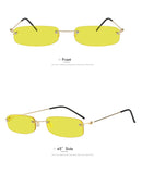 Rimless Fashion Sunglasses