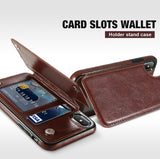 Retro Leather Case For Samsung Galaxy