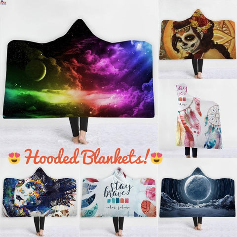 Hooded Blanket for Adults