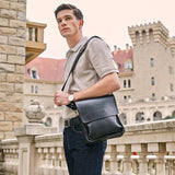 Bag - Leather Messenger Bag For Men