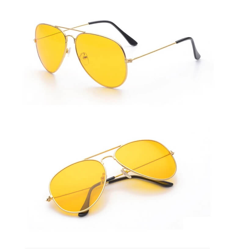 walter goggles Big Lebowski Sunglasses Gold Frame