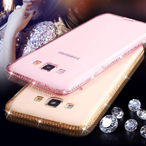 Case - Diamond Soft Back Cover For Samsung/iPhone