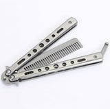 Stainless Steel Butterfly Comb