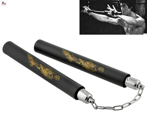 bruce lee nunchucks