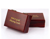 Gold Playing Cards