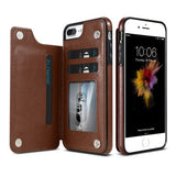 Retro Leather Case For iPhones