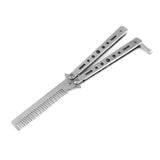 Stainless Steel Butterfly Comb