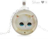 Necklace - Vintage Cat Pendant