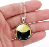 Necklace - Vintage Cat Pendant