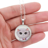 Necklace - Vintage Cat Pendant