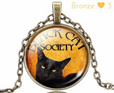Necklace - Vintage Cat Pendant