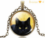 Necklace - Vintage Cat Pendant