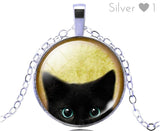 Necklace - Vintage Cat Pendant