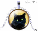Necklace - Vintage Cat Pendant