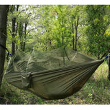 Double Portable Camping Hammock with Mosquito Net