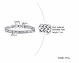 Mens Foxtail Chain Bracelet