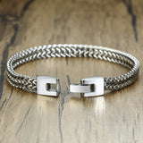 Mens Foxtail Chain Bracelet