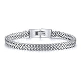 Mens Foxtail Chain Bracelet