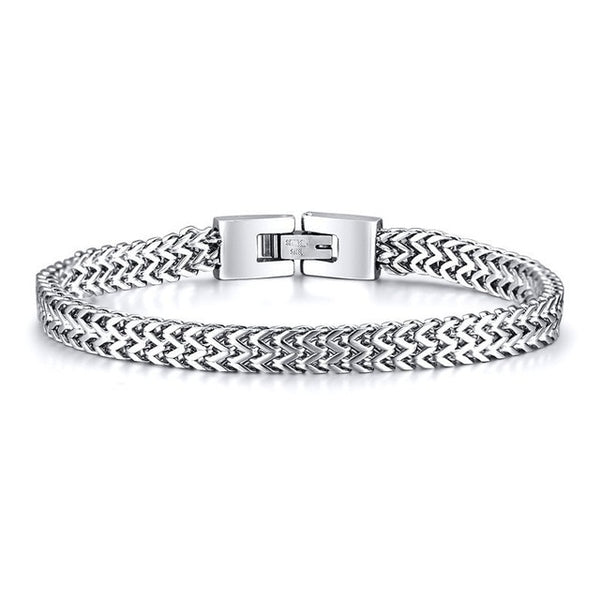 Mens Foxtail Chain Bracelet