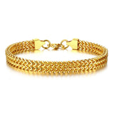 Mens Foxtail Chain Bracelet