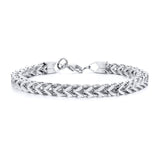 Mens Foxtail Chain Bracelet