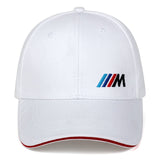 white bmw cap