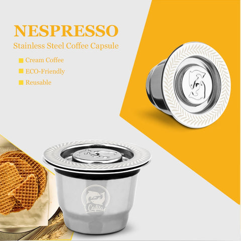 iCafilas Reusable Pods for Nespresso