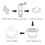 iCafilas Reusable Pods for Nespresso