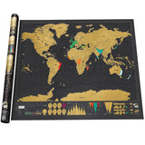 scratch map world