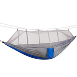 Double Portable Camping Hammock with Mosquito Net