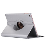 360 Degree Rotating Leather Smart Cover Case for Apple iPads