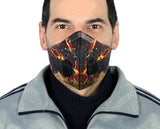 Travel Mask - Biking Anti Airborne Particles, Viruses and Smog Face Mask