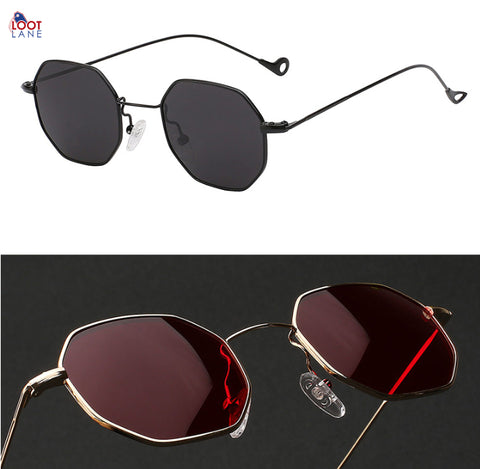 Hexagon shaped Sunglasses