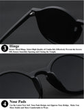 Sunglasses - Oversized Round Sunglasses