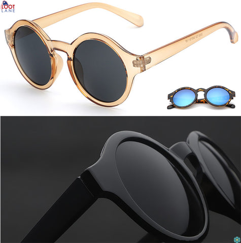 Sunglasses - Retro Round Sunglasses
