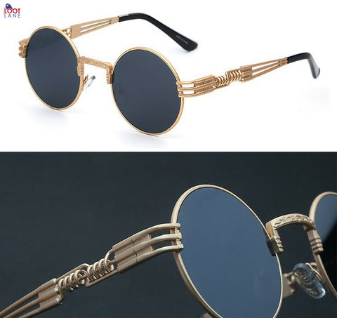 Round Steampunk Sunglasses