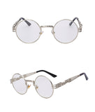 Sunglasses - Round Steampunk Sunglasses
