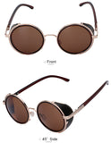 Sunglasses - Steampunk Sunglasses With Side Shields