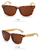 Sunglasses - Wayfarer Wooden Polarized Sunglasses