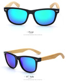 Sunglasses - Wayfarer Wooden Polarized Sunglasses