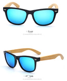 Sunglasses - Wayfarer Wooden Polarized Sunglasses