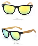 Sunglasses - Wayfarer Wooden Polarized Sunglasses