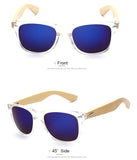 Sunglasses - Wayfarer Wooden Sunglasses