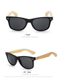 Sunglasses - Wayfarer Wooden Sunglasses