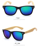 Sunglasses - Wayfarer Wooden Sunglasses